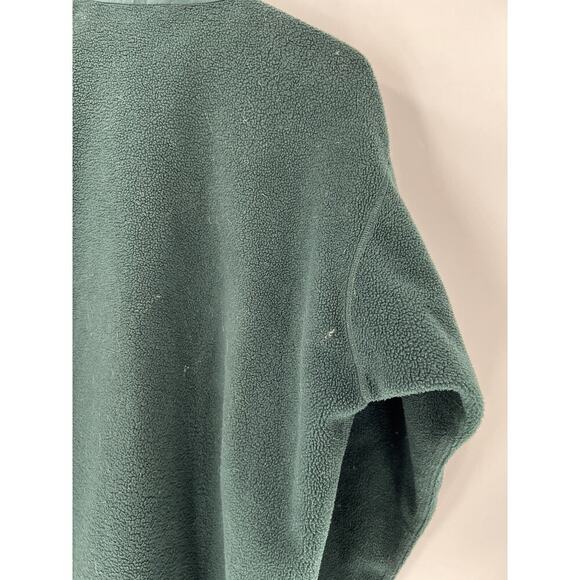Vintage Patagonia Synchilla Jacket Womens Large Green Fleece Fall 1998 Full Zip - Picture 11 of 16